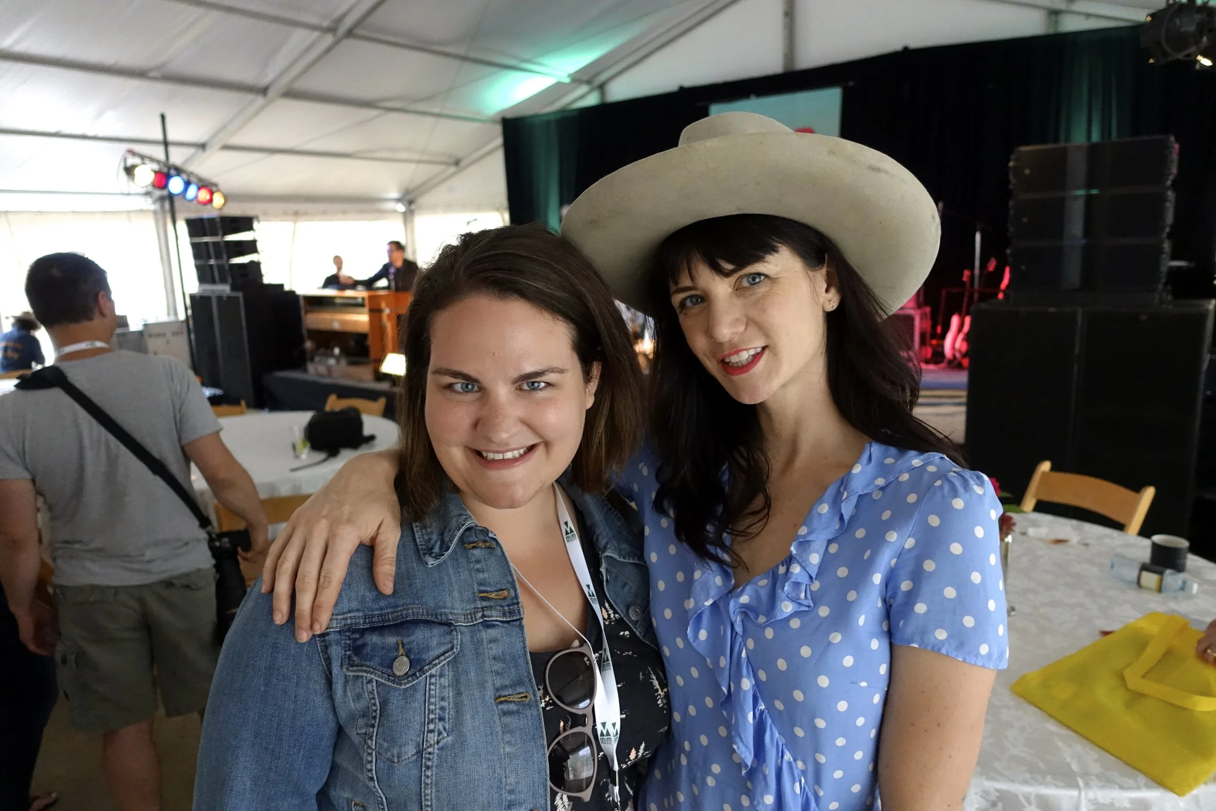 Amber Elaine Hoback and Nikki Lane