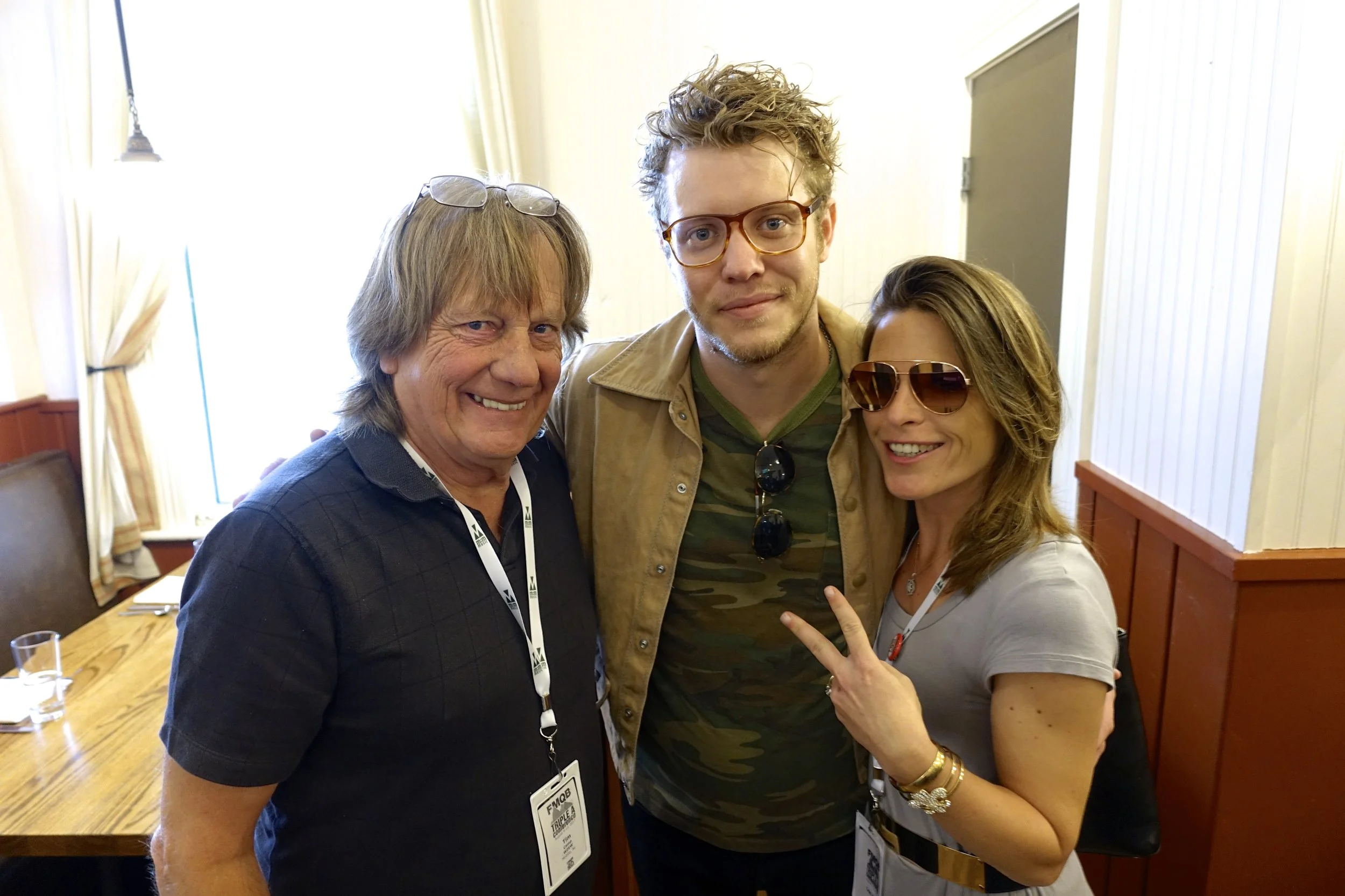 Tim Camp, Anderson East and Lee Ann Watters Camp