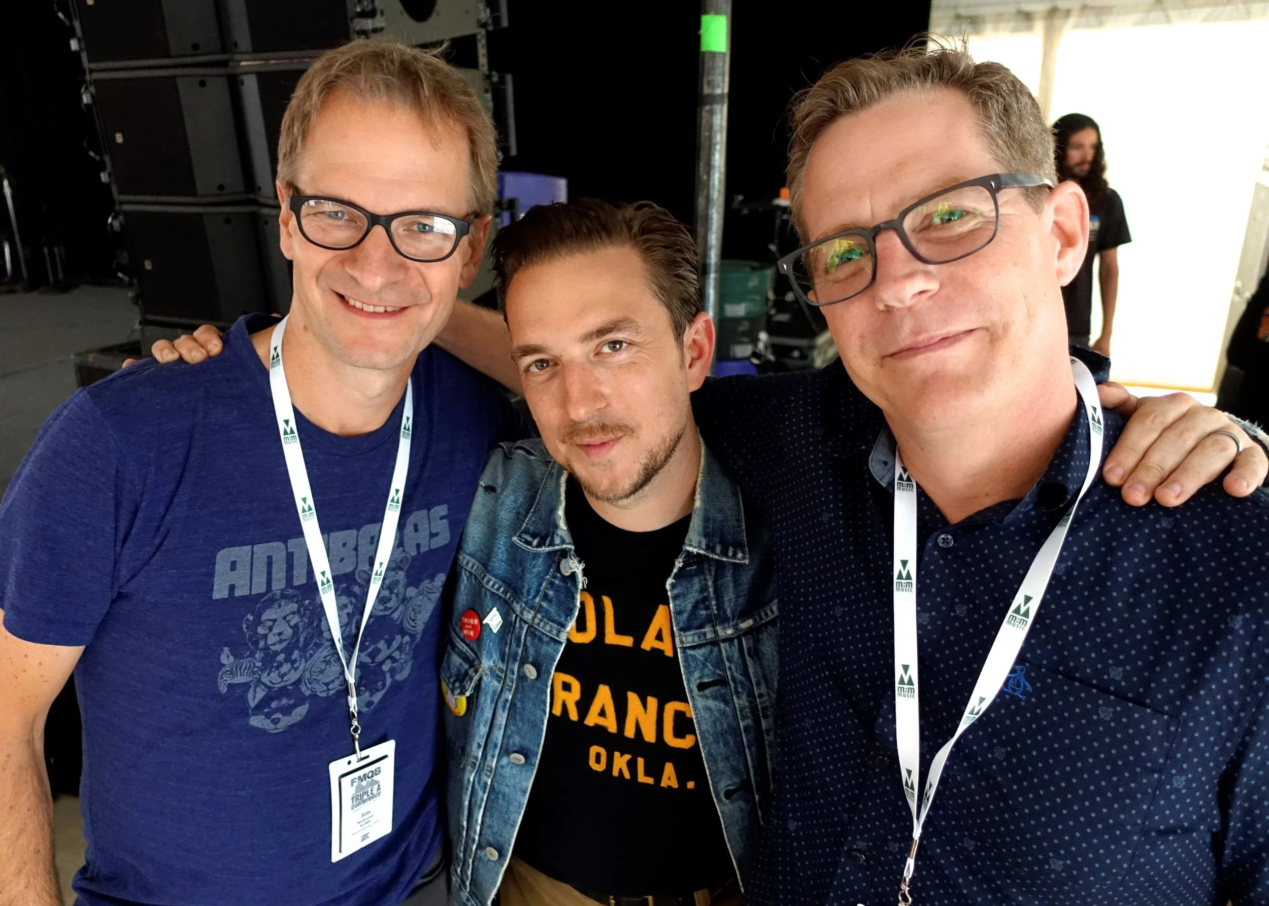 Jim McGuinn, JD McPherson and Joel Habbeshaw