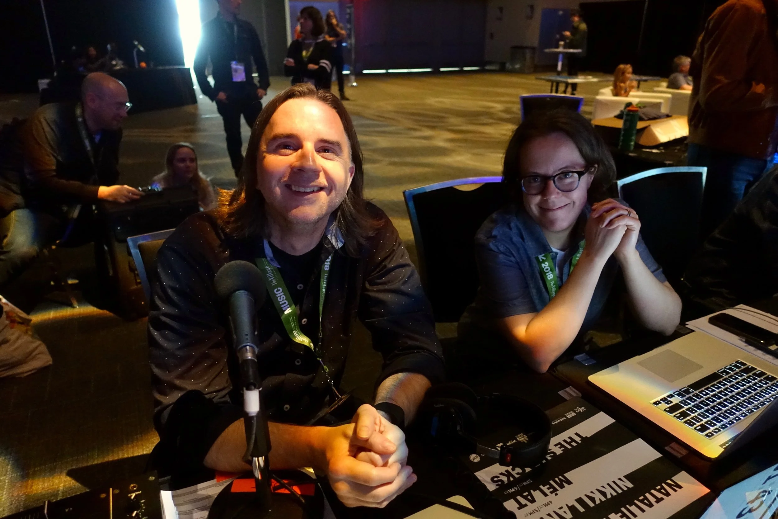 Russ Borris and Sarah Wardrop
