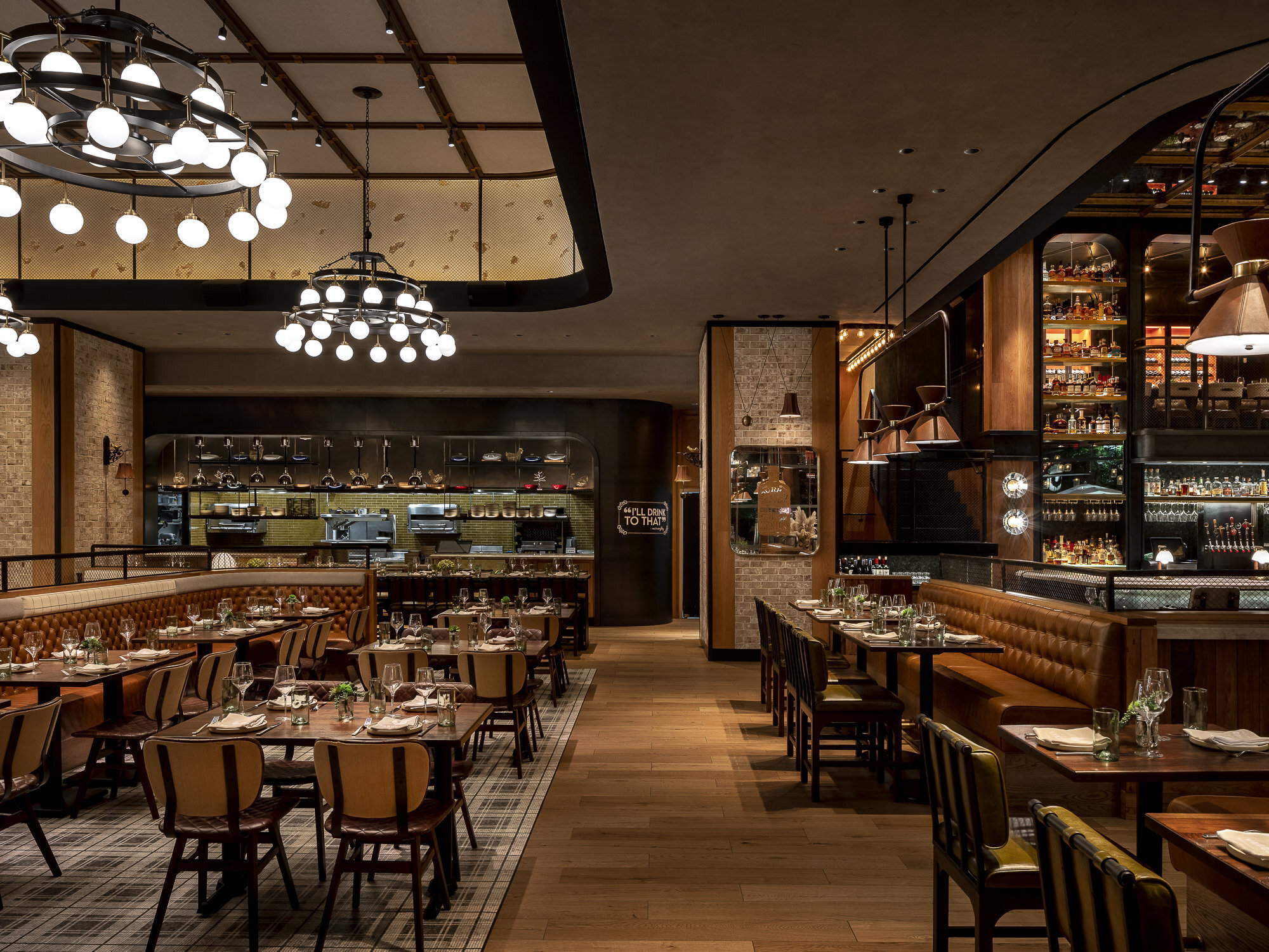 Yardbird Southern Table and Bar in Dallas Texas Designed by Rockwell