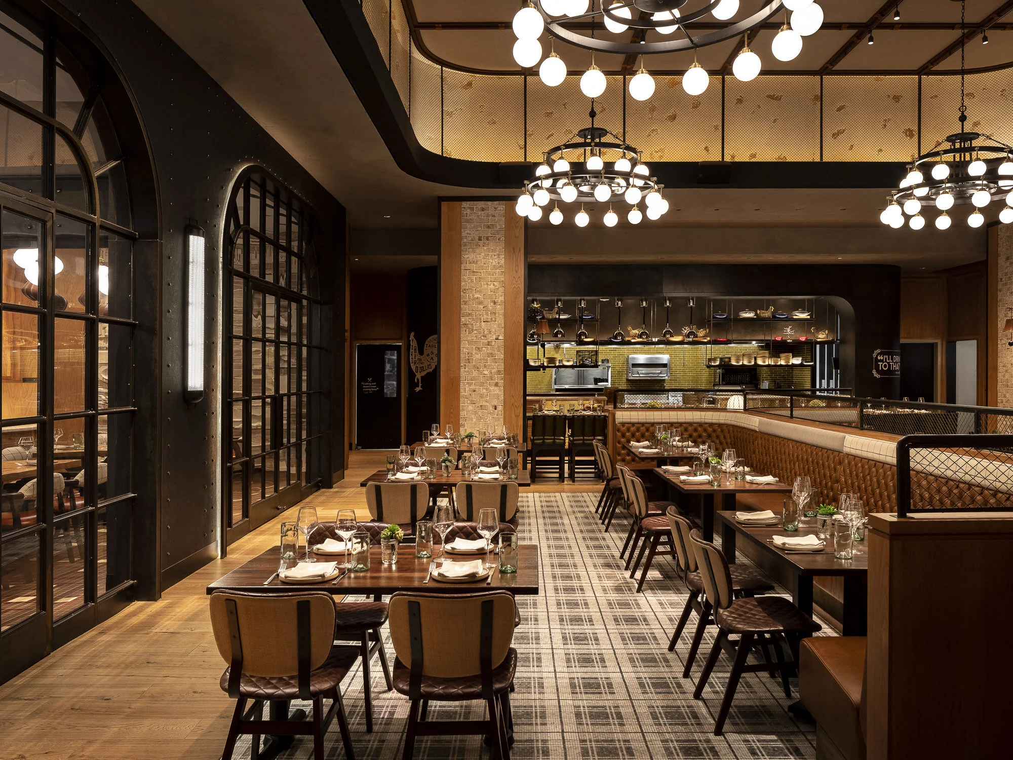 Yardbird Southern Table and Bar in Dallas Texas Designed by Rockwell