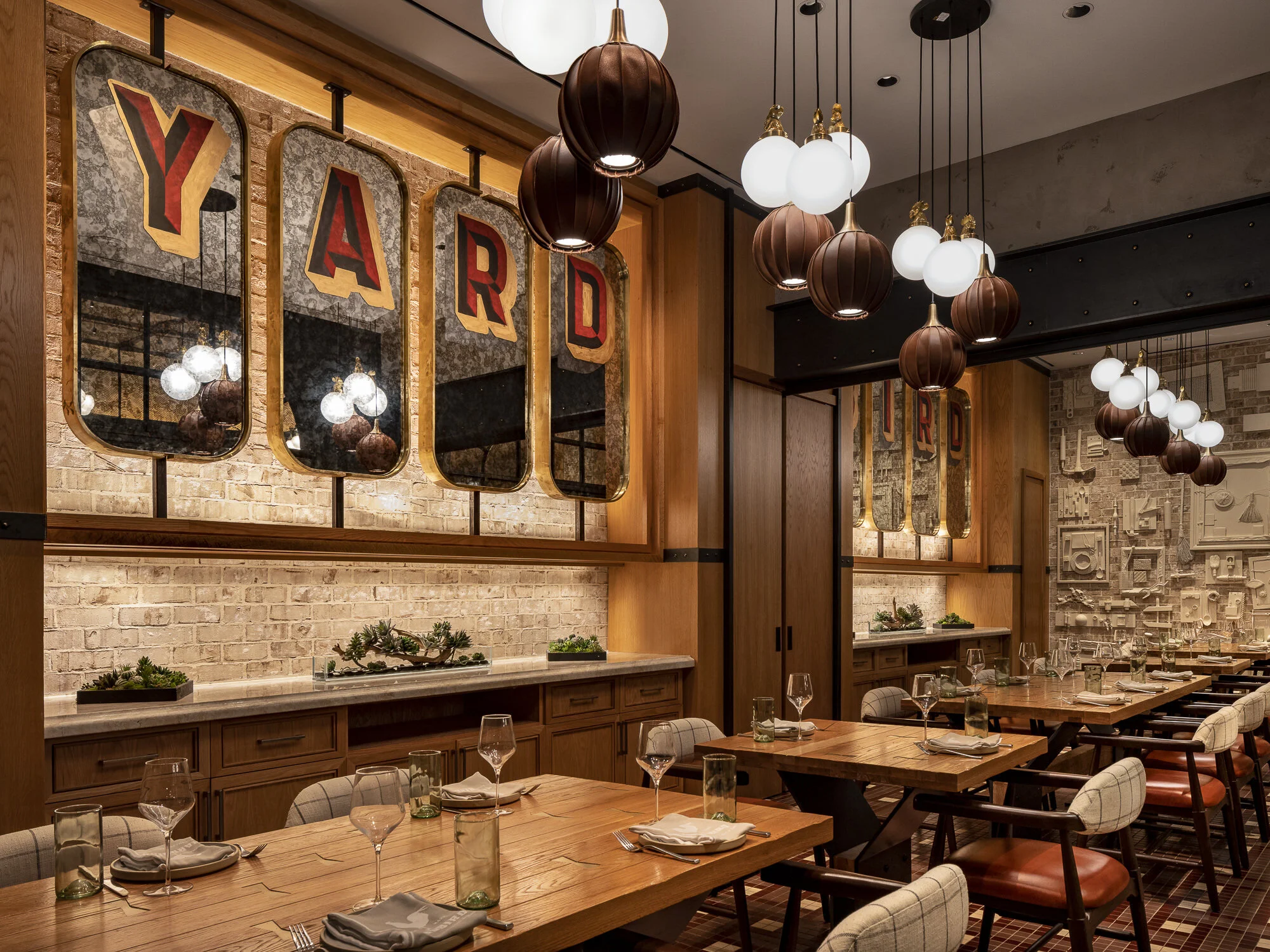 Yardbird Southern Table and Bar in Dallas Texas Designed by Rockwell