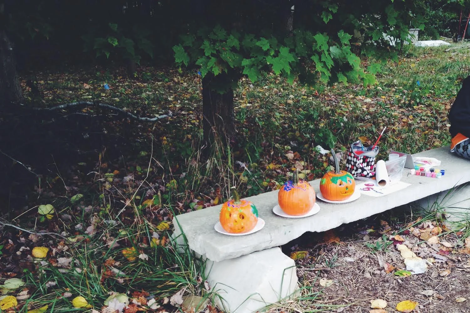 ...pumpkin carving & painting...