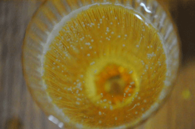 This was actually made as we rang in 2012, our first NYE in Bloomington--a time when graduate school was, obviously, making my hands quite shaky. 