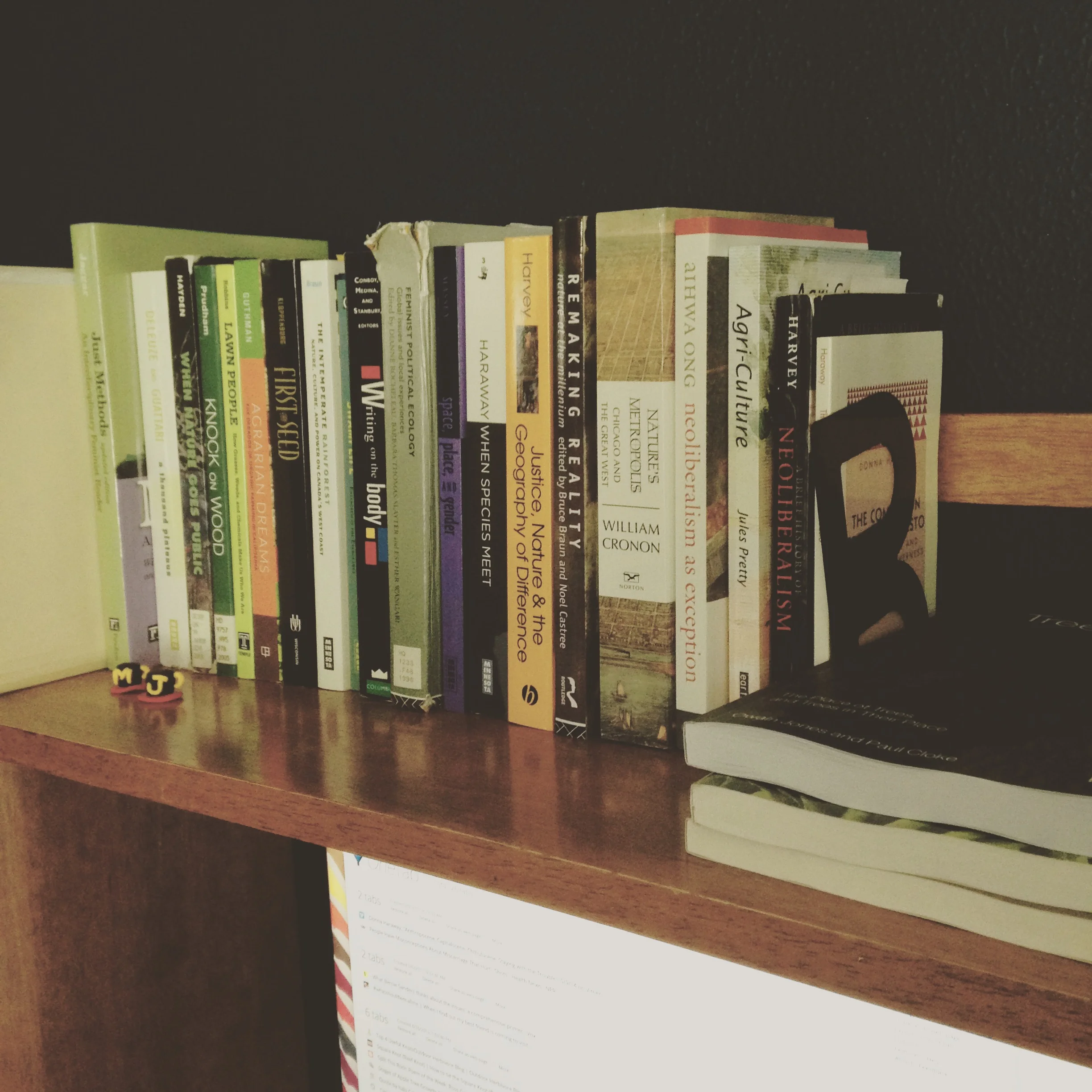 This is approximately 1/6 of the reading I'll be doing over the next few months for comprehensive exams. 