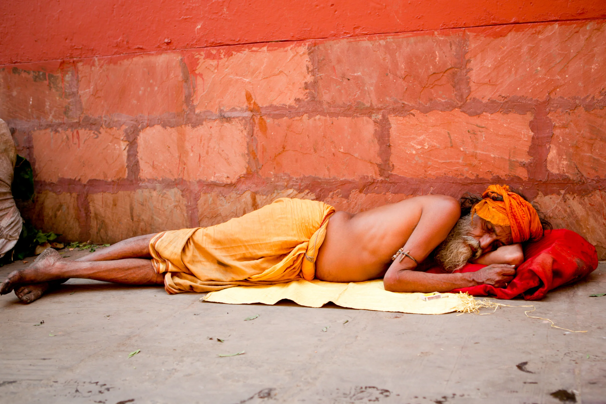Sleeping Hindu© Kelly Smith