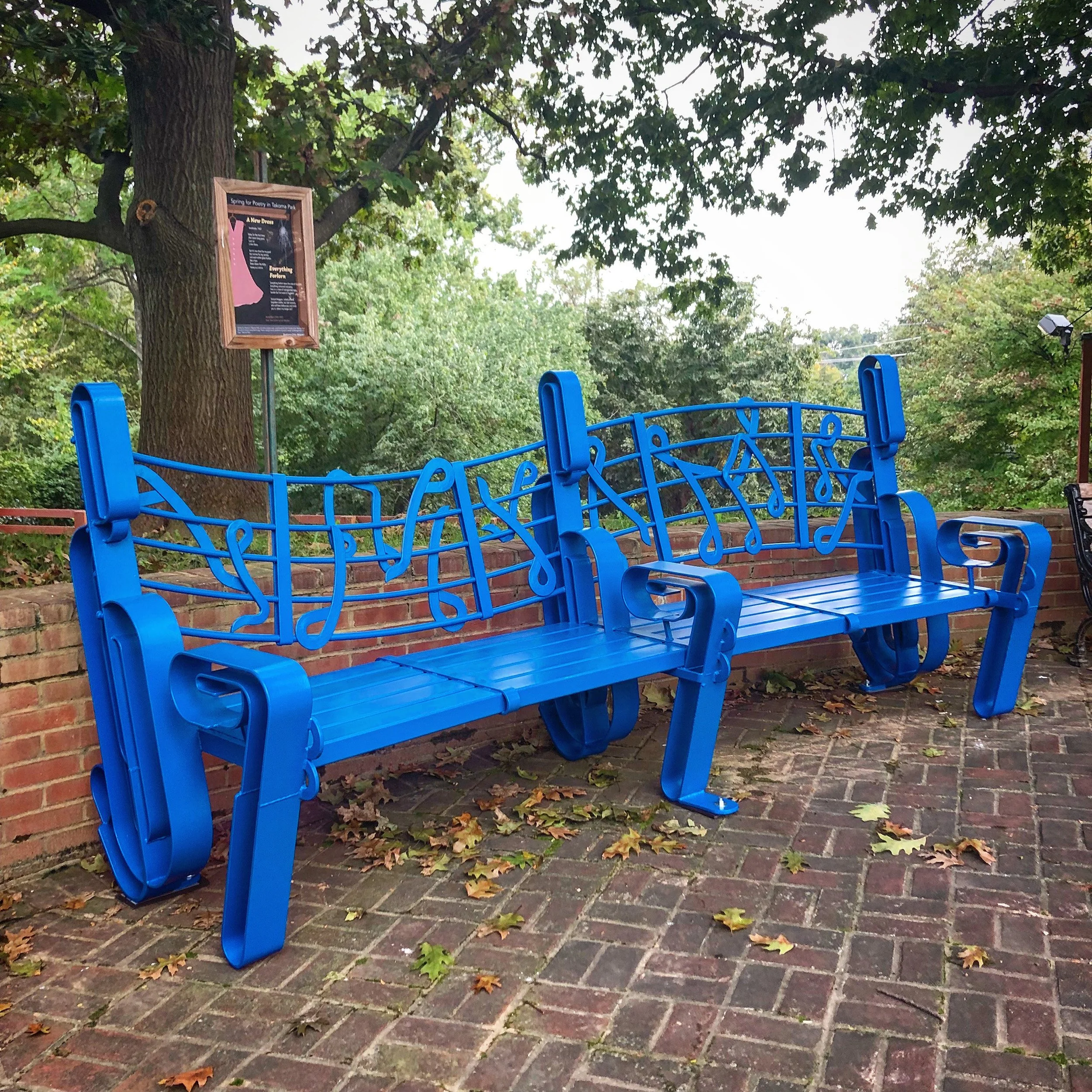 BLUES BENCHES - CITY OF TAKOMA PARK