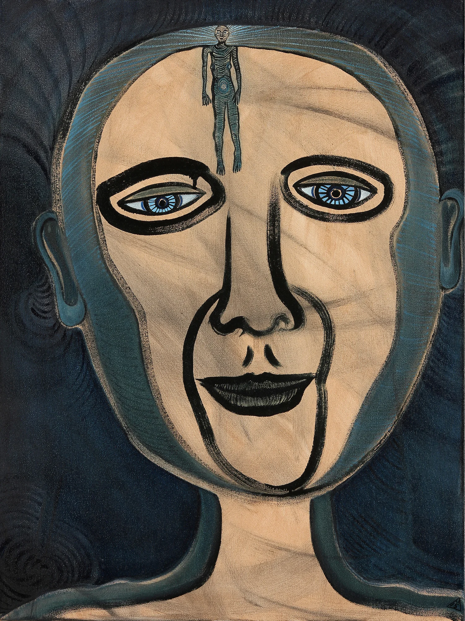   Mother &nbsp;&nbsp; oil on canvas &nbsp; 24" x 18" &nbsp; 2015          