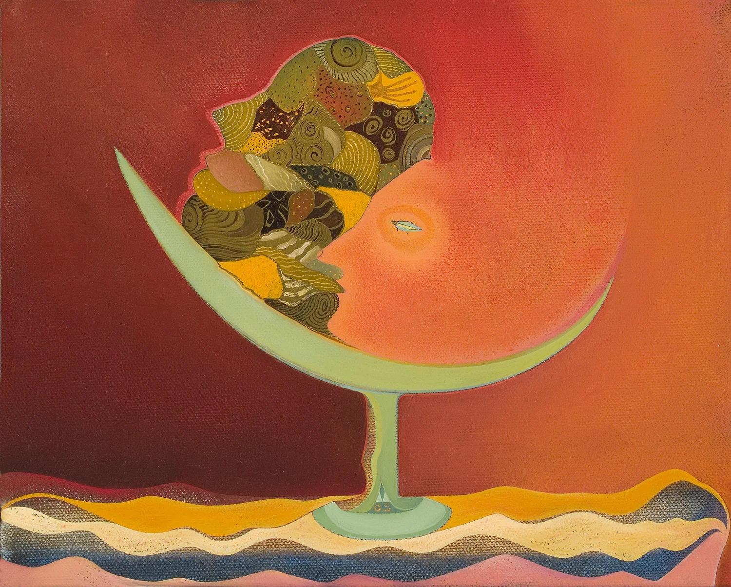 Desserts oil on canvas 8" x 10" 2005
