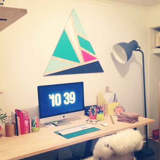 This is Lucy's gorgeous office that I get to sit in