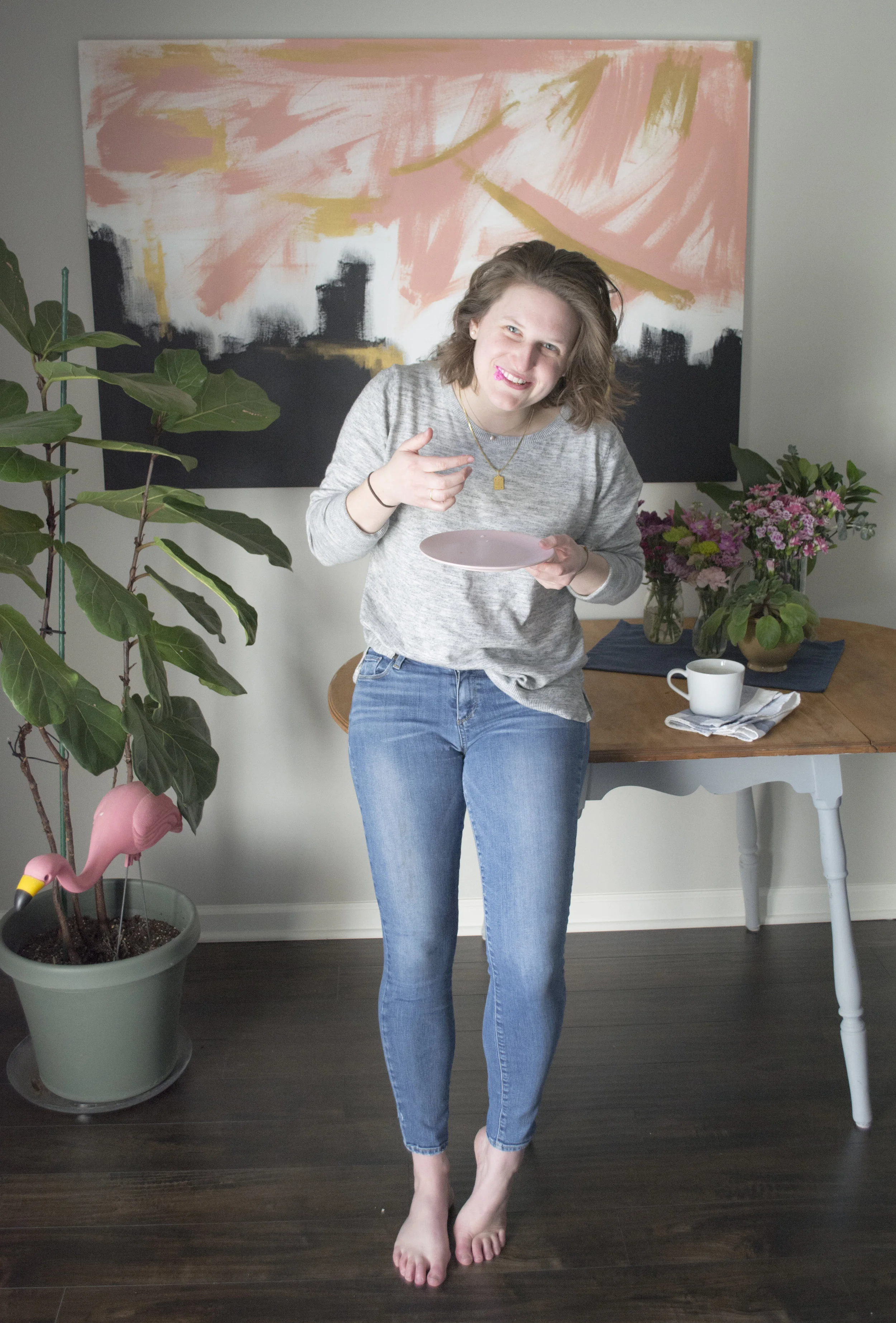 Self portrait for self published cookbook