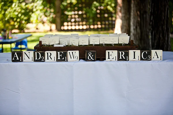 welcome to Andrew and Erica's wedding day