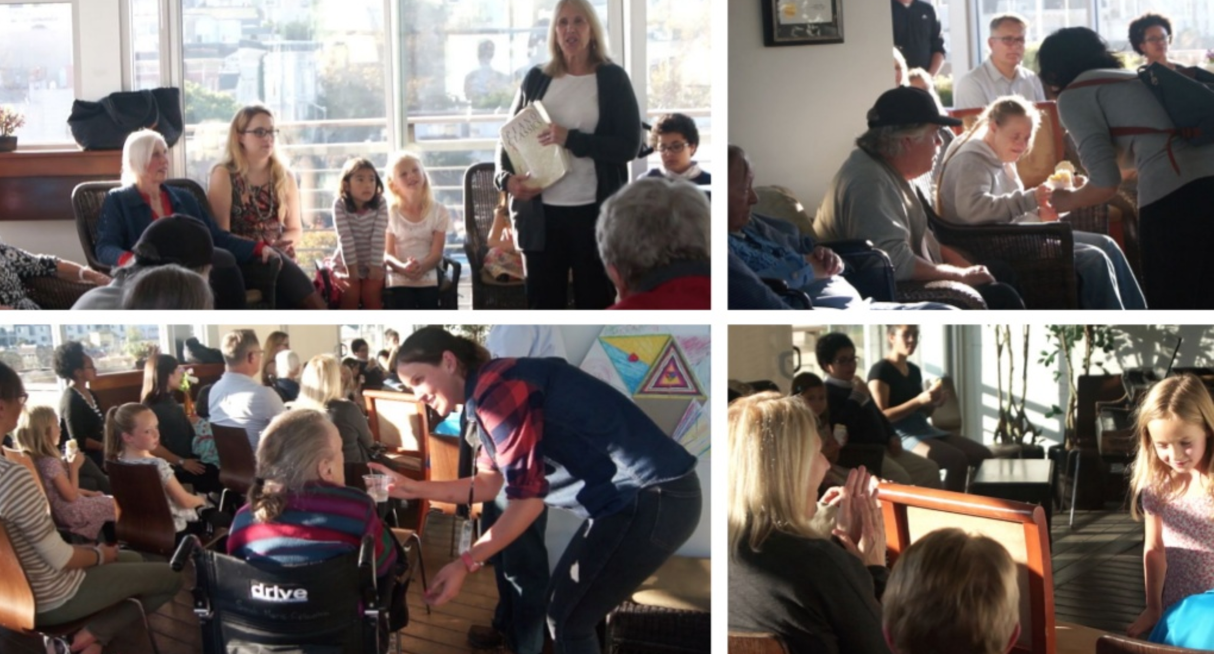 We also volunteered for a day to better understand the needs of a local senior home. This helped us understand the enormous amount of work placed on their staff, which is often a barrier to delivering the level of community they would like to.
