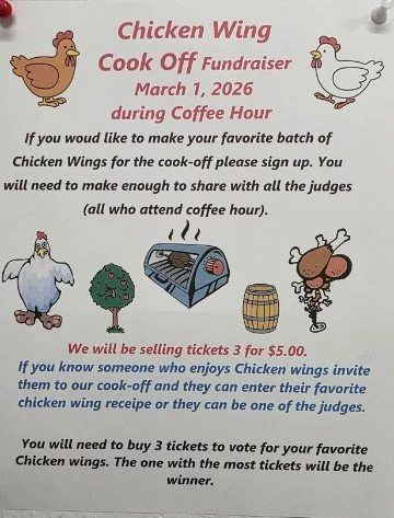 Chicken Wing Cook Off Fundraiser