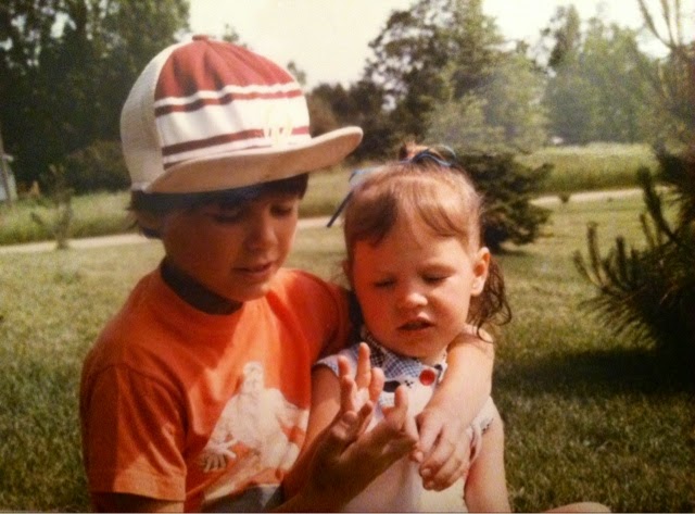 In memory of my favorite person in heaven, my big brother, and the super hero of his little sister's heart.
