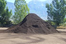 Not our actual mulch pile. This is a dramatization. 