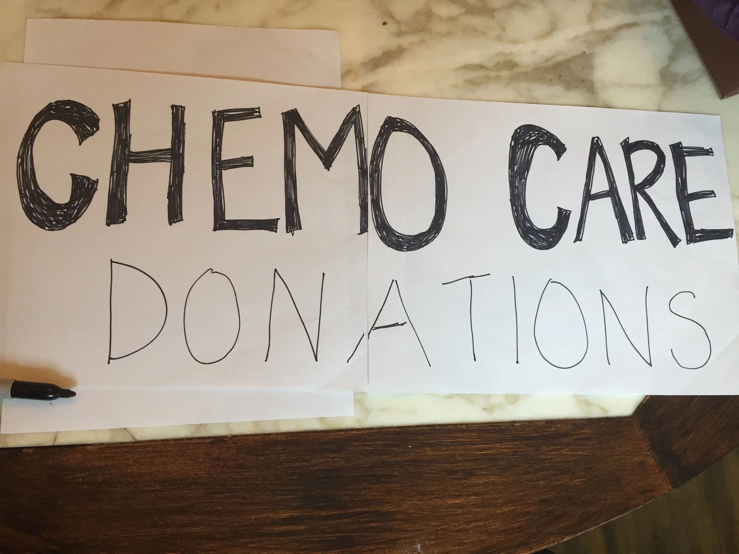 Day 8: Chemo Care Drive