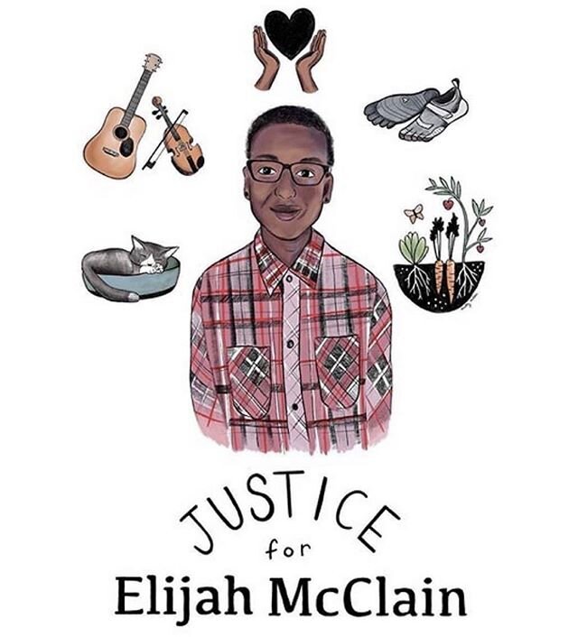 Have you heard of #elijahmcclain? Have you heard his last words, calling police officers phenomenal and beautiful? Did you know he was walking home after going to buy tea? Did you know he was wearing headphones which may have delayed his response to 
