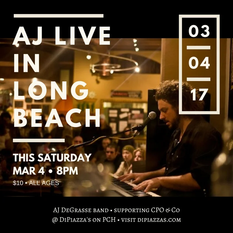 AJ Band @ DiPiazza's | Long Beach