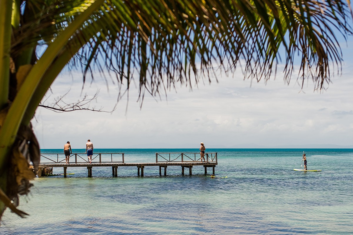 Pier off Island