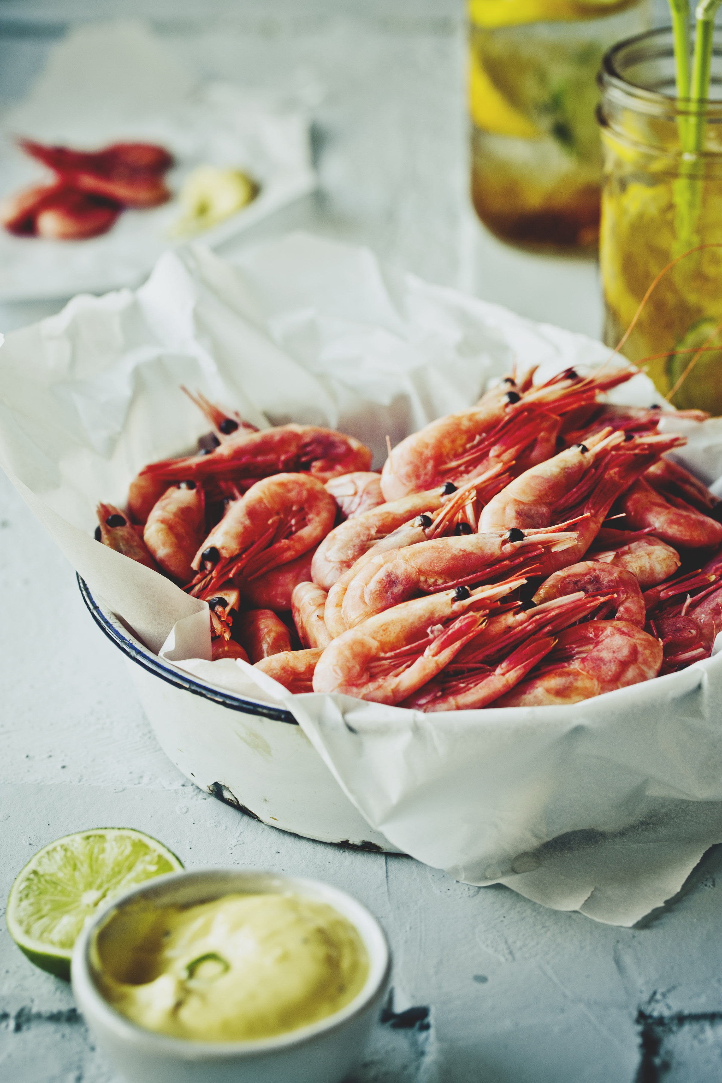 Stylisme culinaire: Michael Linnington/Photo: Maude Chauvin/Accessoirisme: Karine Blackburn