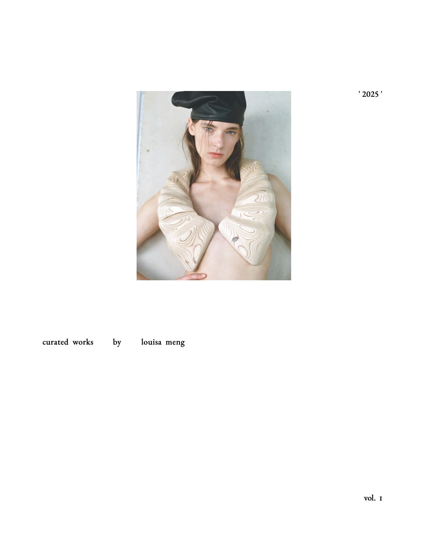 '2025' curated works by louisa meng - Cover 2 of 3