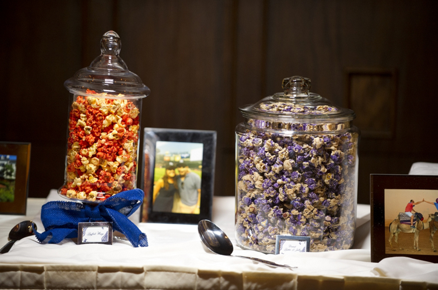 Wedding Reception Popcorn Bar