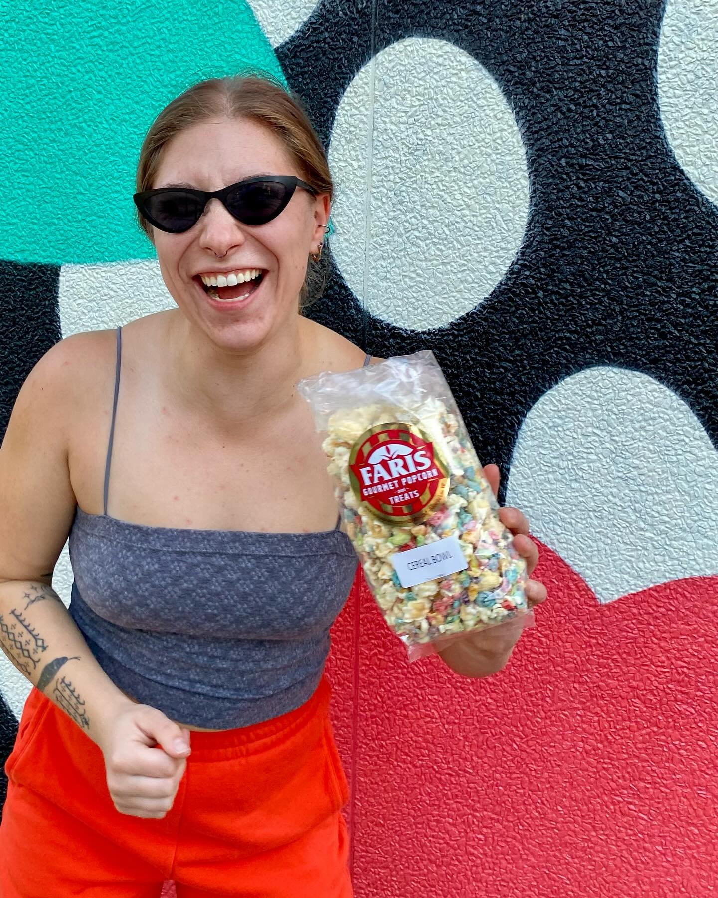 Friday feels 🌼🥣 especially with a fresh bag of Cereal Bowl! 

PLUS all of May&rsquo;s flavors are restocked! Stop in or order online!