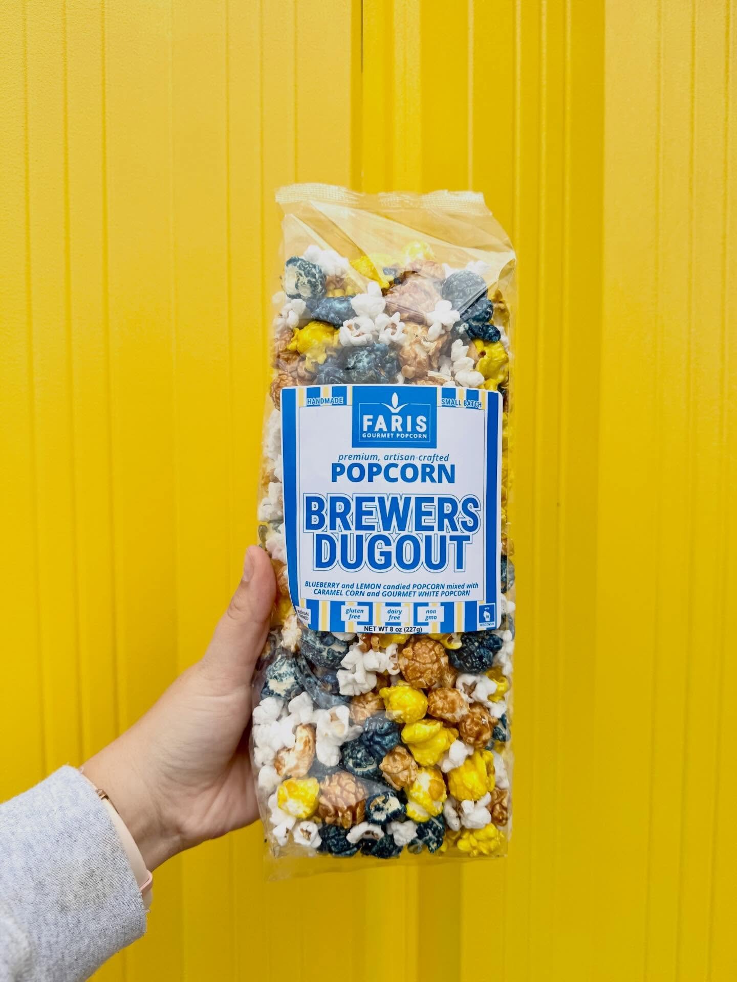 Happy Opening Day!  Pick up your Brewers Dugout Popcorn to celebrate. 

We&rsquo;re open until 5pm