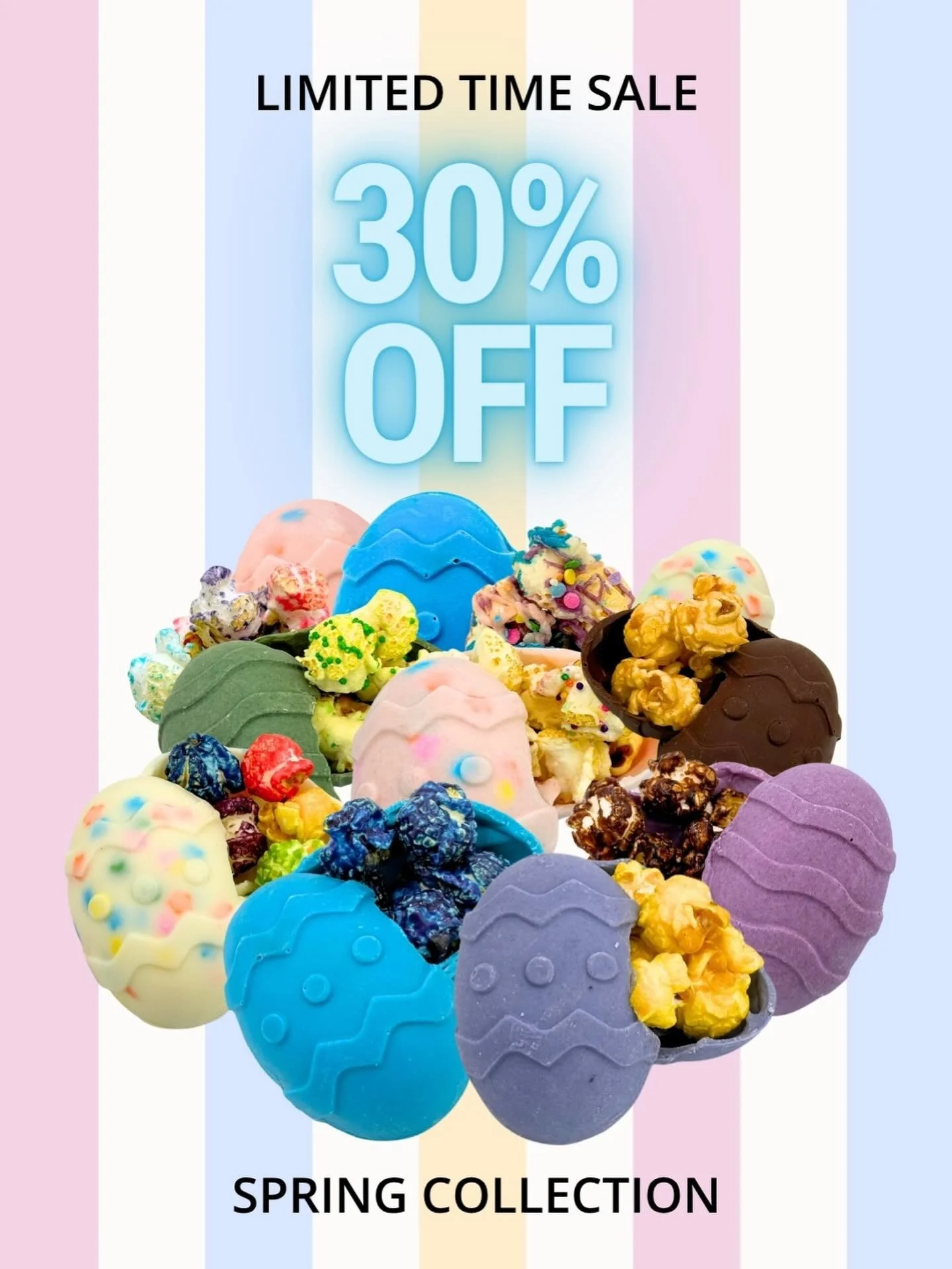 We&rsquo;re so hoppy you love these Bombshells 🐰

Restocked and available in store and online! Enjoy 30% off our entire Spring Collection now through Sunday!