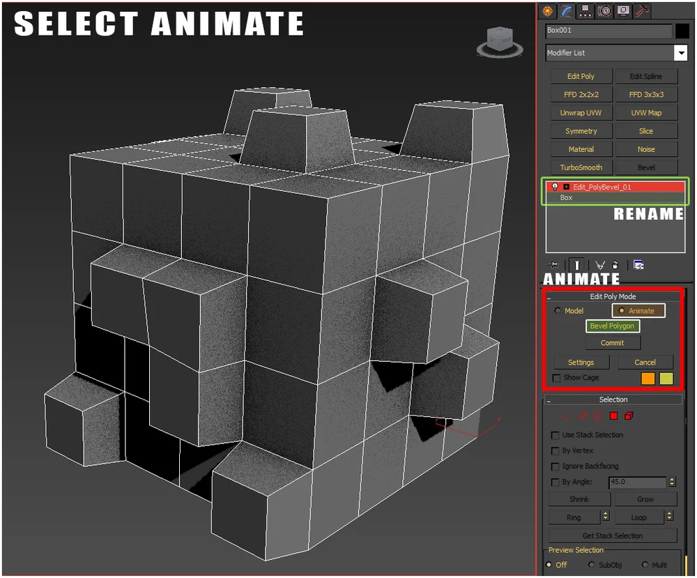 3d max edit poly. 3d max edit poly
