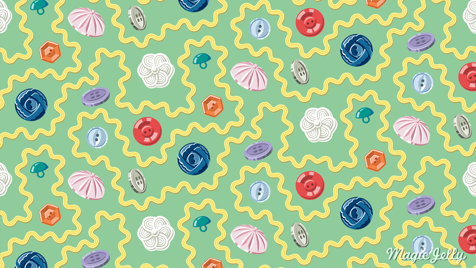 A random image of my Sewing Basket pattern because I don't like blog posts without pictures!