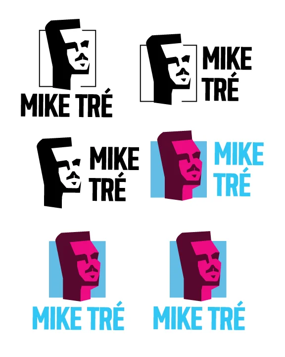 Earlier logo drafts.