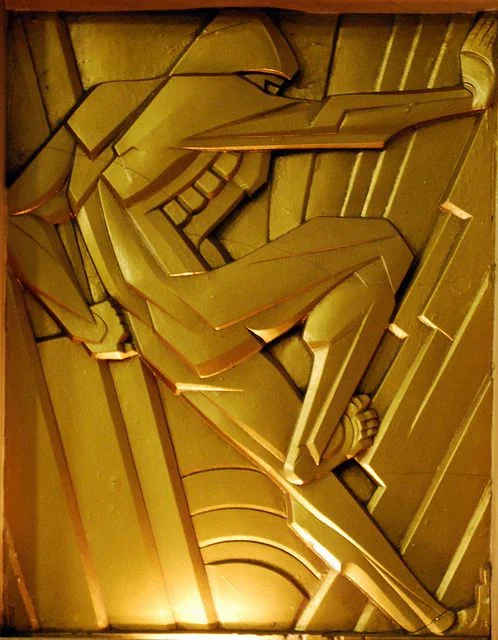 Architectural sculpture on Chanin Buildingby Rene Paul Chambellan