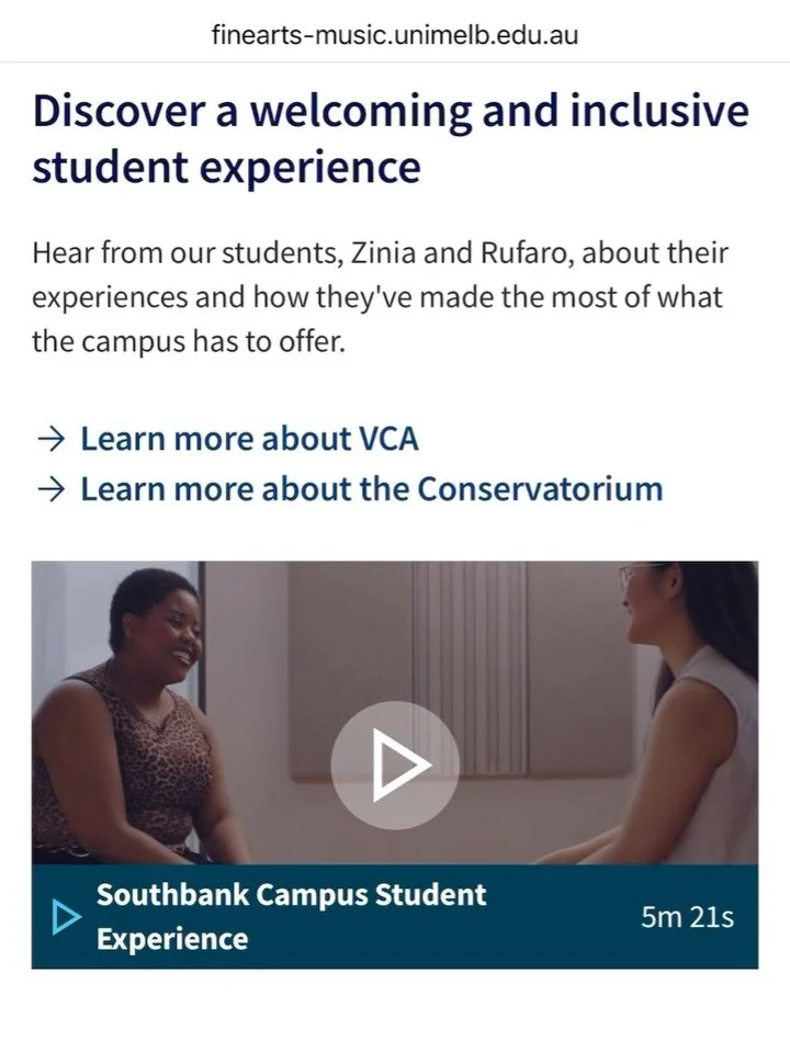 Looking back, it’s been such a colourful few years at @unimelb, and now I finally get to say I’m in my final semester of my Masters of Music Composition! 🎶
I’m proud and thrilled to kick off this new Semester representing Melbourn