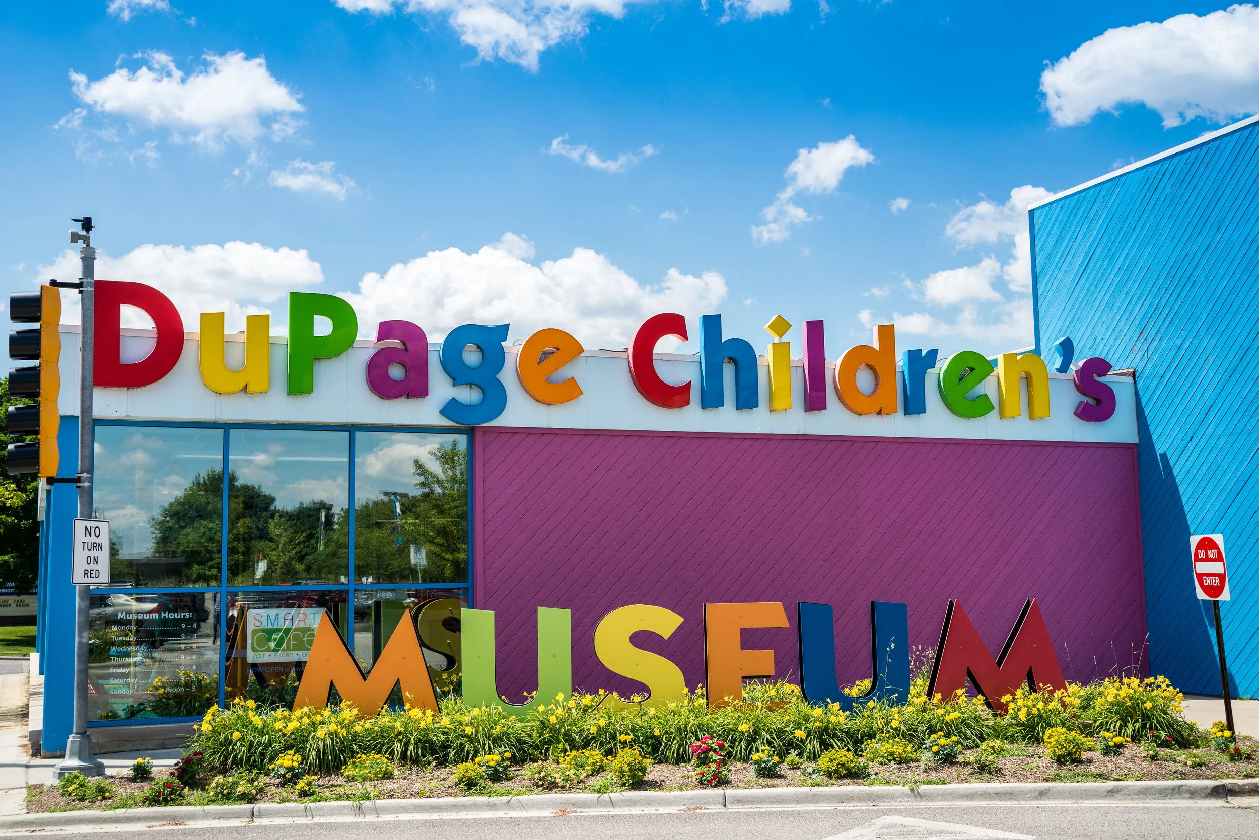 The Dupage Children's Museum is located in downtown Naperville (301 N Washington St, Naperville, IL 60540)