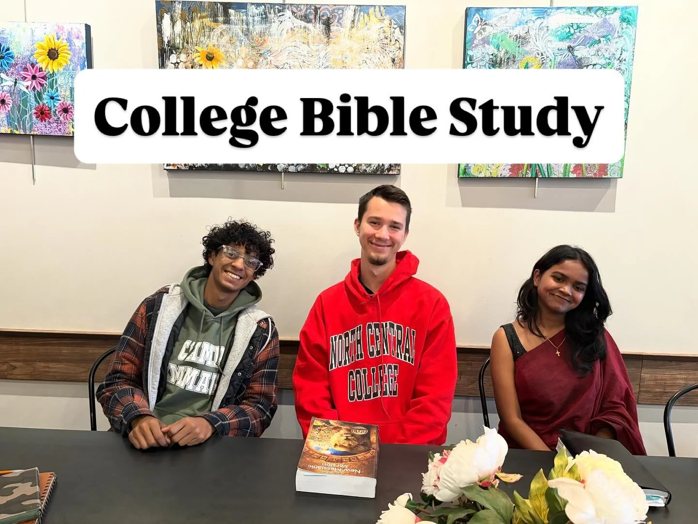 College Bible Study 10.28.25. #collegeministry @northcentralcollege @wheatoncollegeil @benu1887 @collegeofdupage #naperville