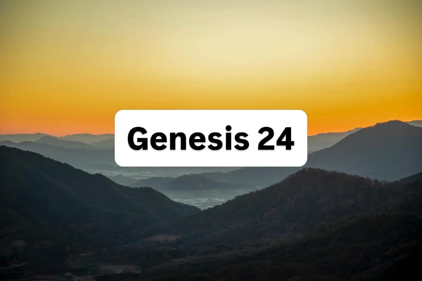 Join us this Sunday as we look at Genesis 24 together. #church #naperville #expositorypreaching #reformedbaptist