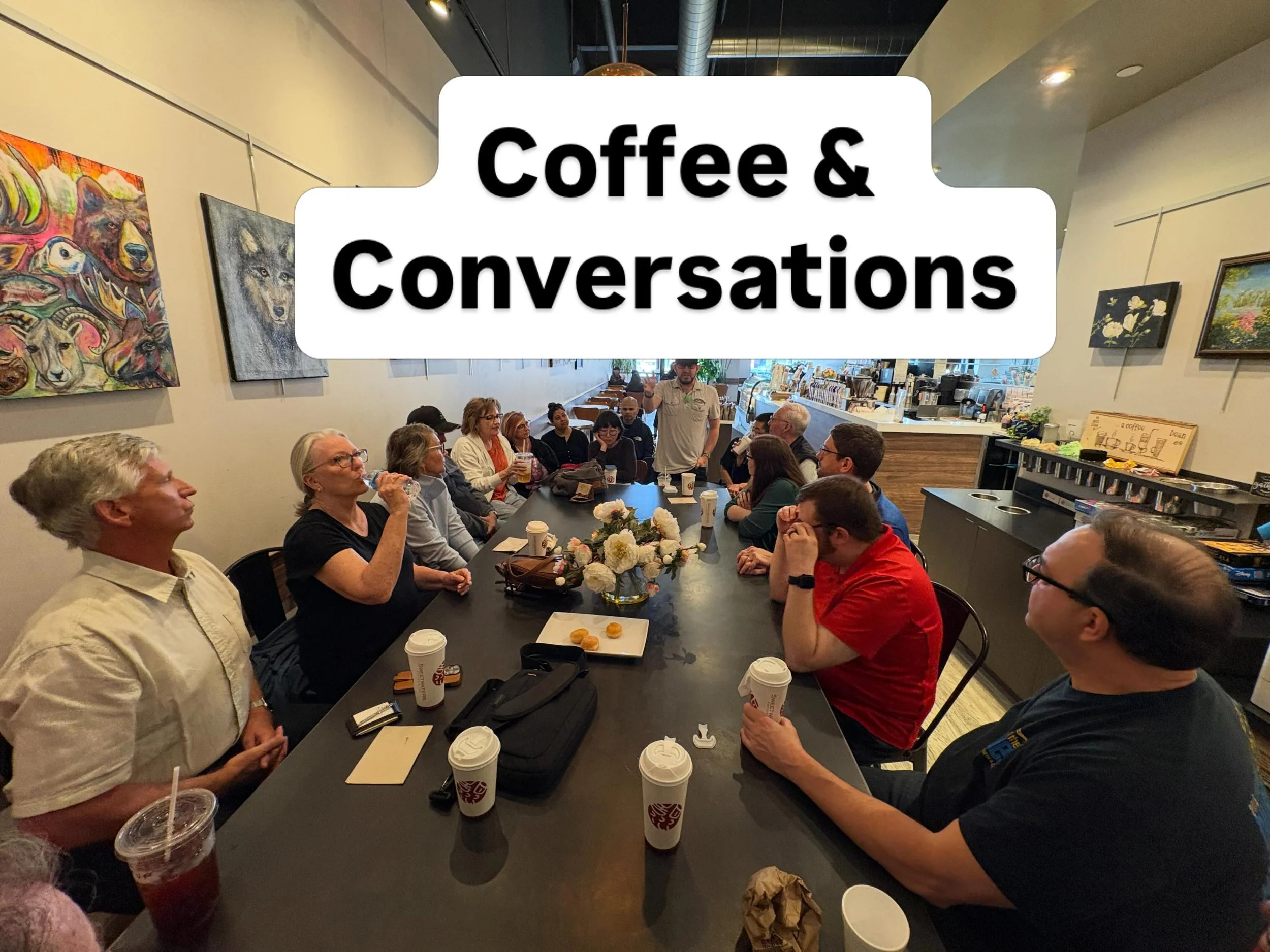 Coffee &amp; Conversations 5.23.26. #naperville #church