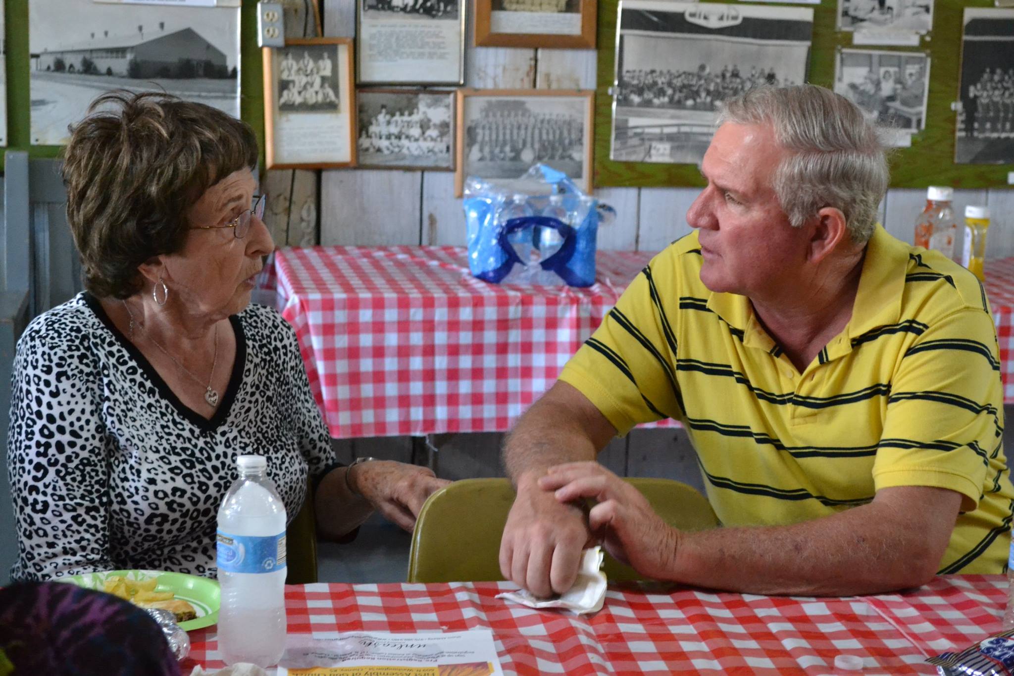  Visiting with Patty Renner at Celebrate Cheney. 