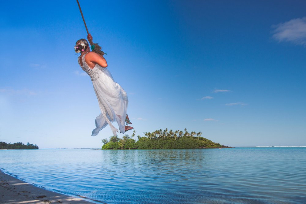 Adventure wedding Rarotonga 