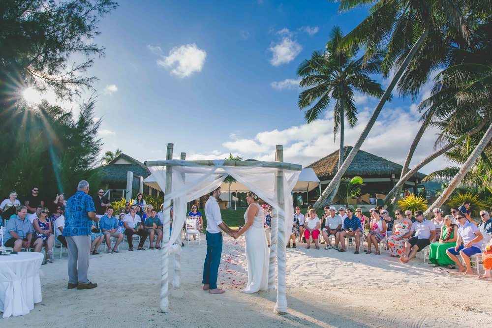 John Kenning Rarotonga Wedding