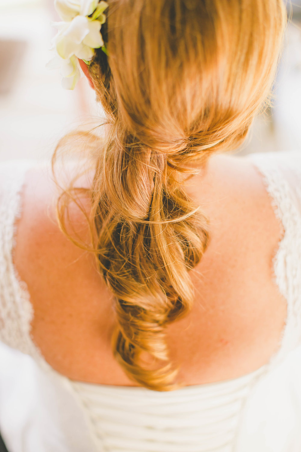 Rarotonga wedding hair 