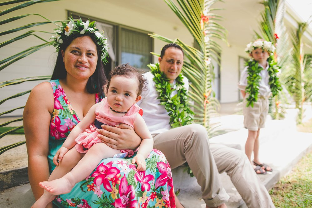 Rarotonga family portraits 