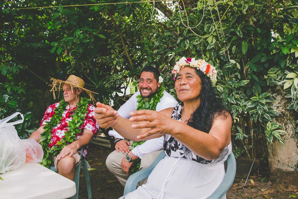 Rarotongan family portraits 