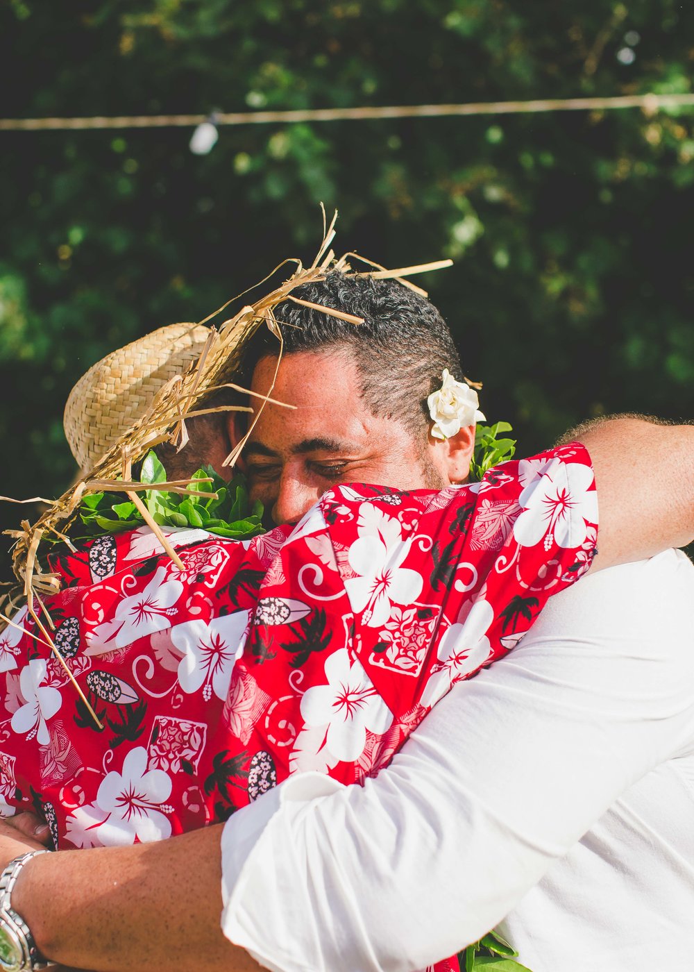 Family Rarotonga wedding holiday 