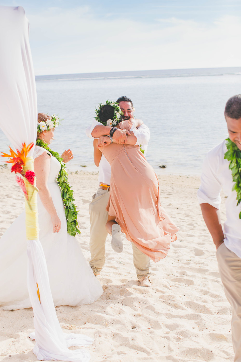 Wedding fun Rarotonga 