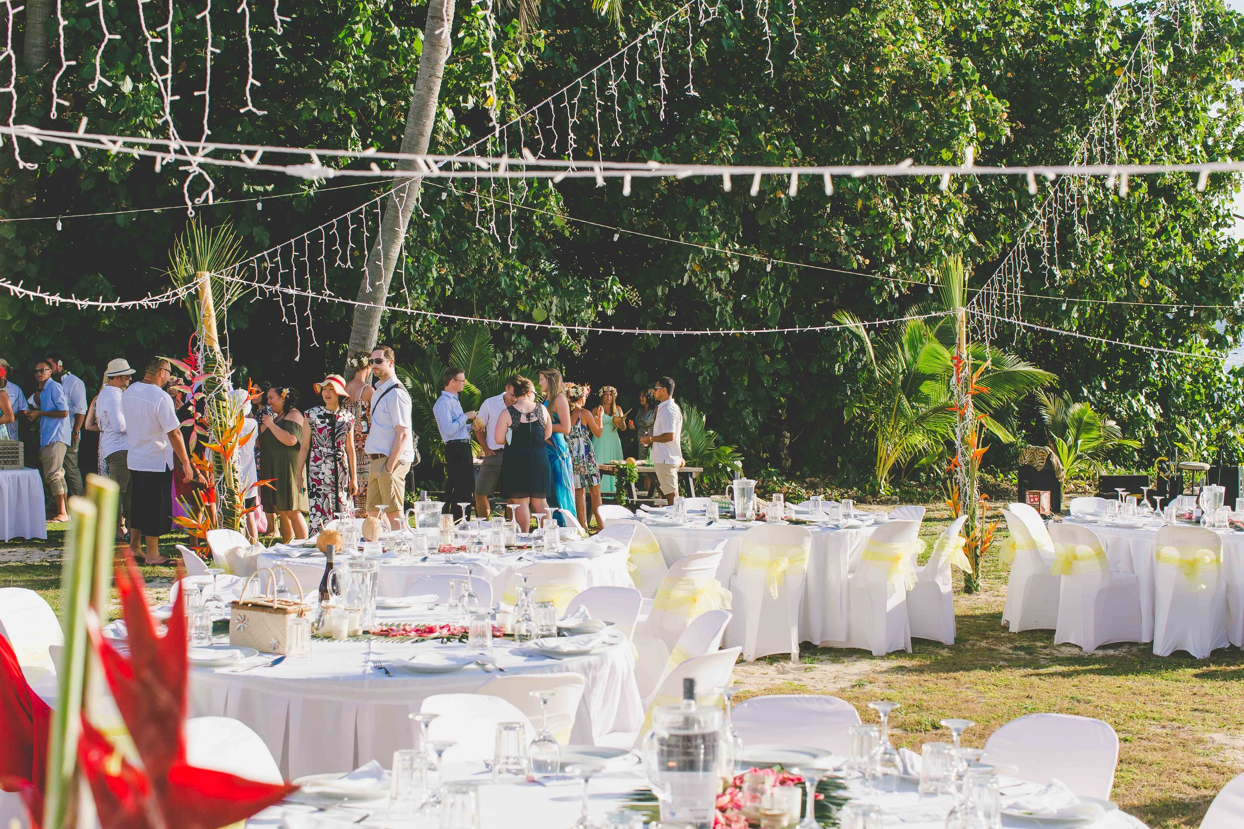 DIY wedding Rarotonga