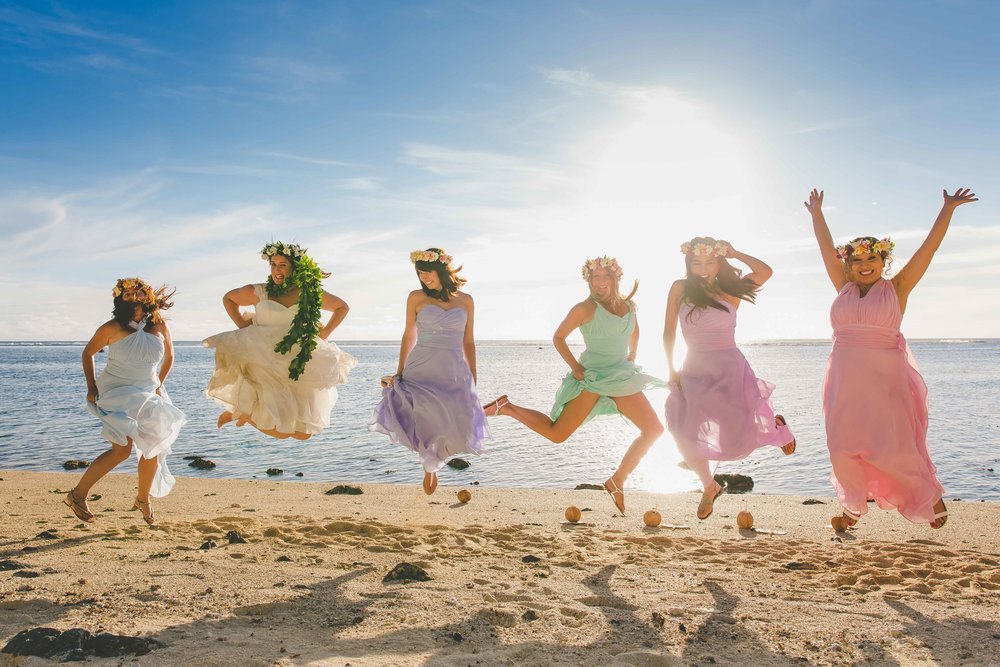 adventure wedding rarotonga 